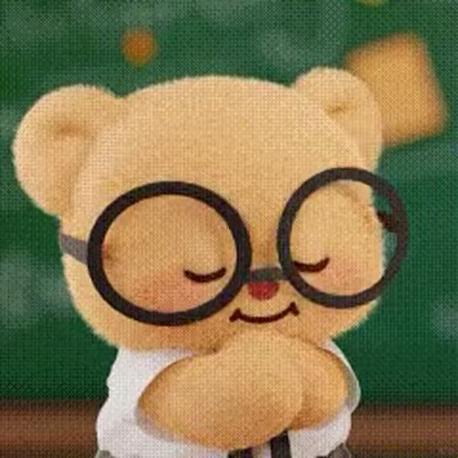 🤓 Стикер «Butterbear» для Telegram