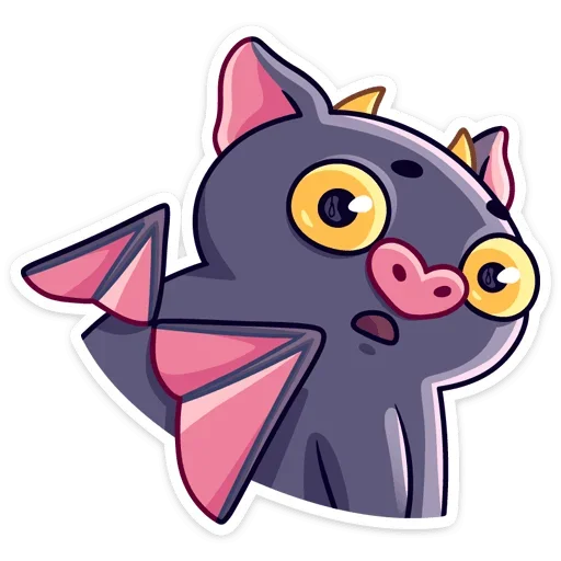 😳 Стикер «Чертёнок Лютик» для Telegram
