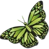 Стикер 36 🦋 Набор эмоджи с бабочками