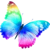 Стикер 19 🦋 Набор эмоджи с бабочками