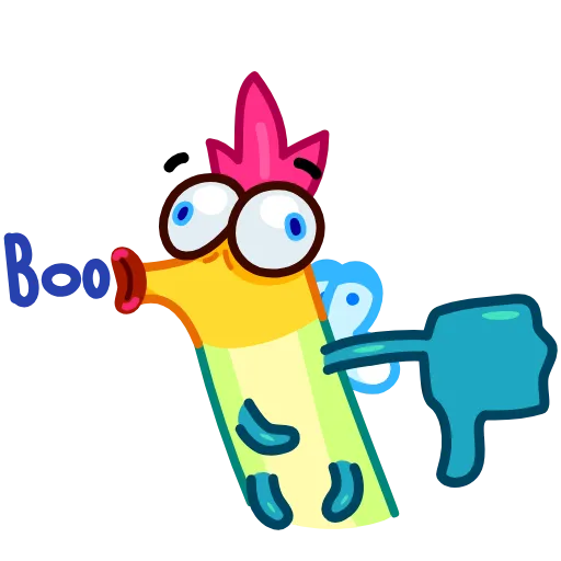 👎 Стикер «Glow Bug» для Telegram