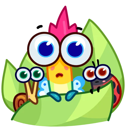 😳 Стикер «Glow Bug» для Telegram