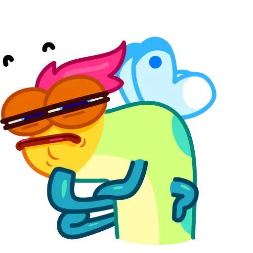 🤔 Стикер «Glow Bug» для Telegram