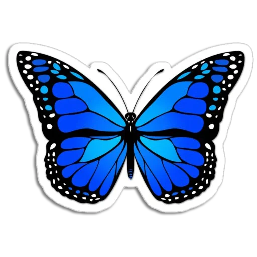 🦋 Стикер «Butterfly ਤਿਤਲੀ» для Telegram