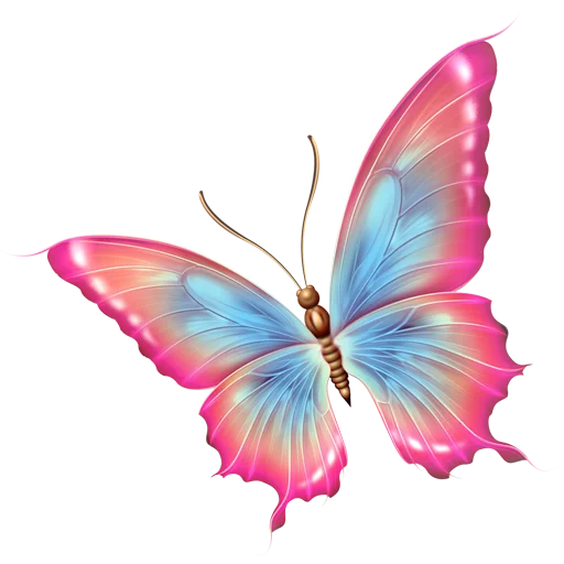 🦋 Стикер «Butterfly ਤਿਤਲੀ» для Telegram