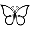 Стикер 8 Butterfly Эмоджи Для