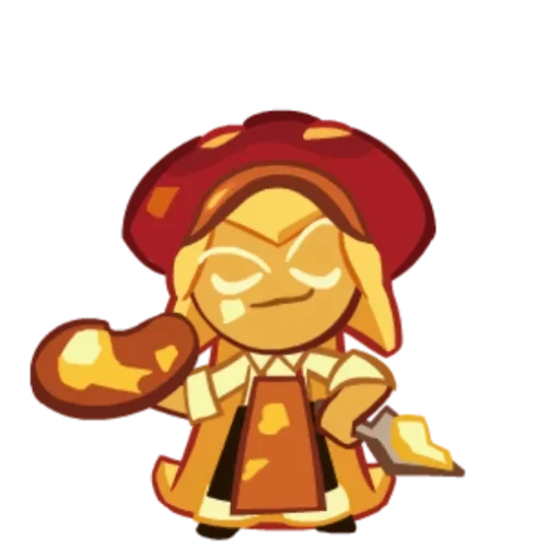 🎨 Стикер «Butter Pretzel Cookie» для Telegram