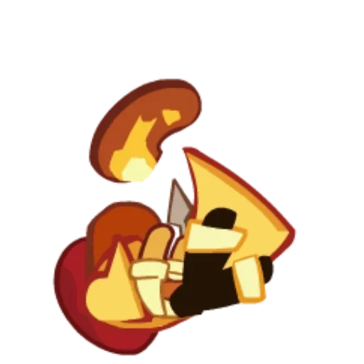 🎨 Стикер «Butter Pretzel Cookie» для Telegram