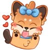 🥰 Эмодзи «Кнопа» для Telegram