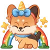 🌈 Эмодзи «Кнопа» для Telegram