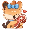🥩 Эмодзи «Кнопа» для Telegram