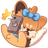 🙃 Эмодзи «Кнопа» для Telegram