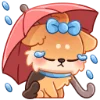 ☔️ Эмодзи «Кнопа» для Telegram