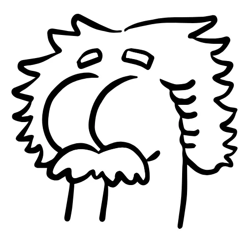 🧠 Стикер «Butts» для Telegram