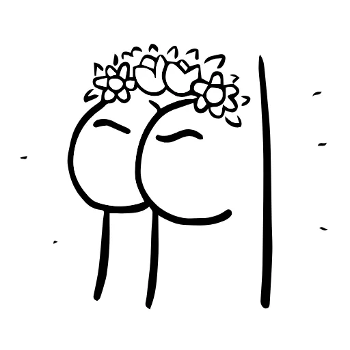 👩‍🎨 Стикер «Butts» для Telegram