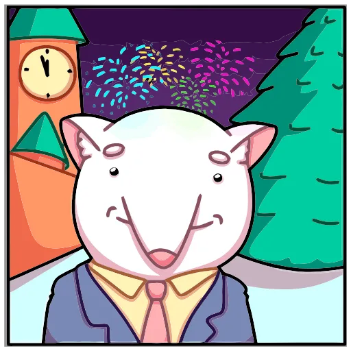 🎄 Эмодзи «Бу» для Telegram
