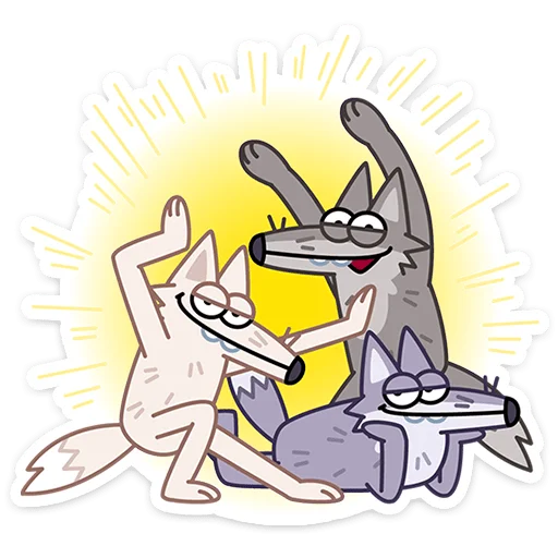 ⭐ Стикер «Серый движ» для Telegram