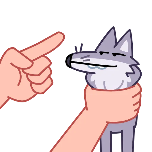 🤩 Стикер «Серый движ» для Telegram