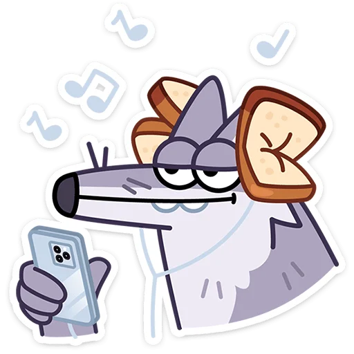 Стикерпак Серый движ для Telegram