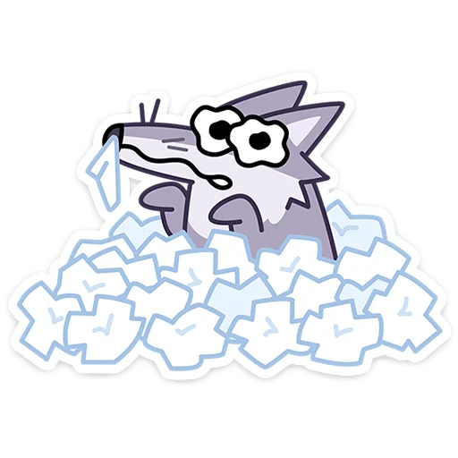 ⭐ Стикер «Серый движ» для Telegram