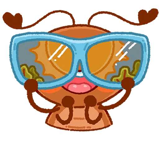 😎 Стикер «Жужик Без Текста» для Telegram