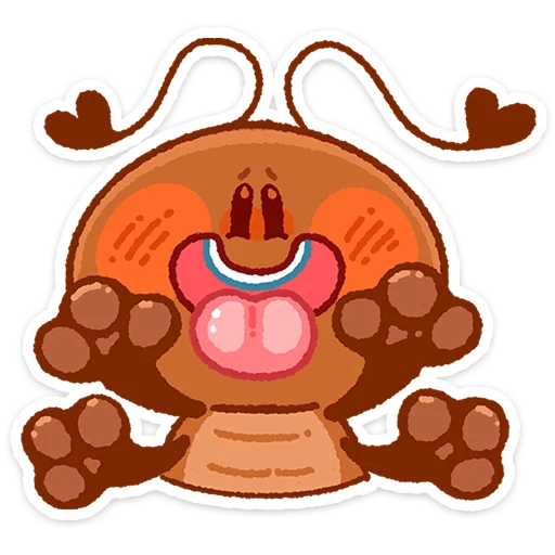 😜 Стикер «Жужик - майский жук» для Telegram