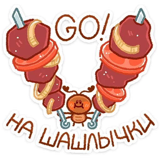 🍢 Стикер «Жужик - майский жук» для Telegram