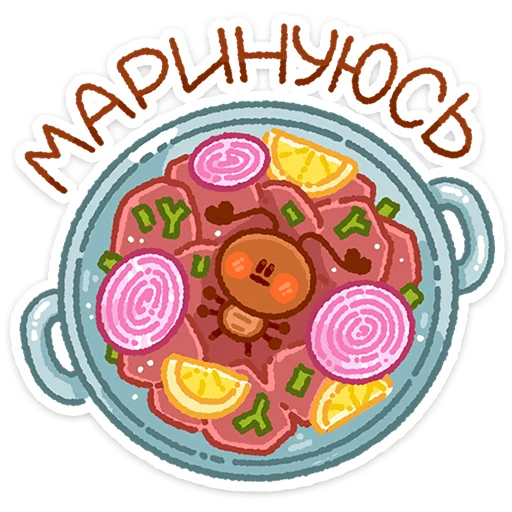⭐ Стикер «Жужик - майский жук» для Telegram