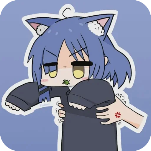 📖 Стикер «bwaaa» для Telegram