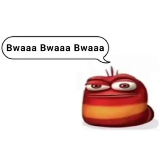 🥴 Стикер «bwaaa» для Telegram