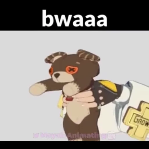 🐻 Стикер «bwaaa» для Telegram