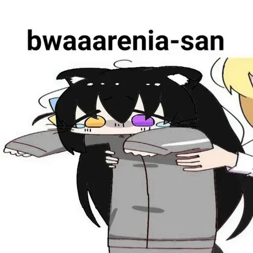 🫠 Стикер «bwaaa» для Telegram