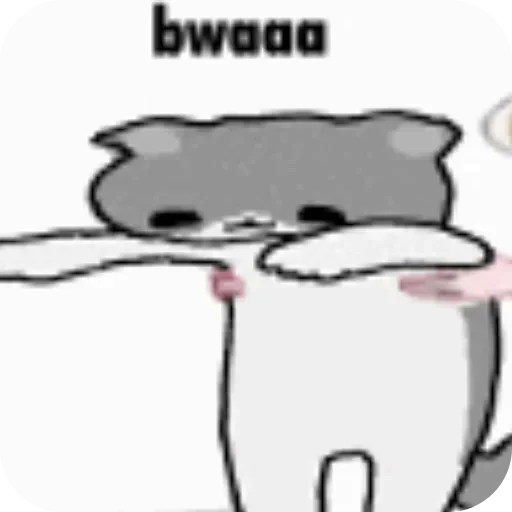 🐱 Стикер «bwaaa» для Telegram