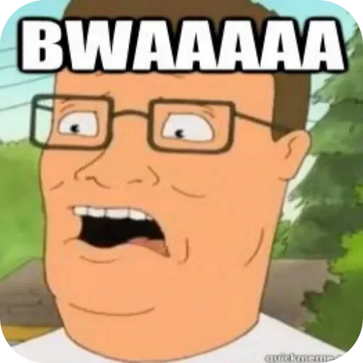 👄 Стикер «bwaaa» для Telegram