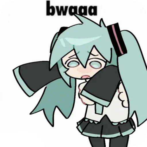 🥳 Стикер «bwaaa» для Telegram
