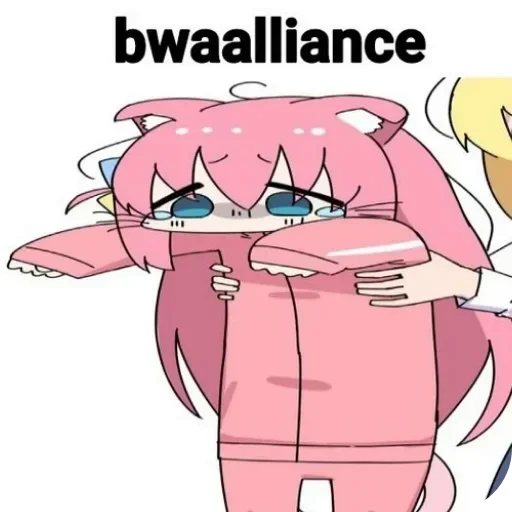 🥲 Стикер «bwaaa» для Telegram