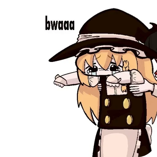 🎩 Стикер «bwaaa» для Telegram