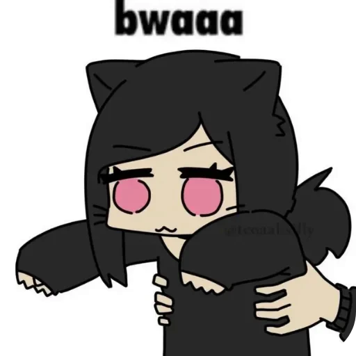 🥰 Стикер «bwaaa» для Telegram
