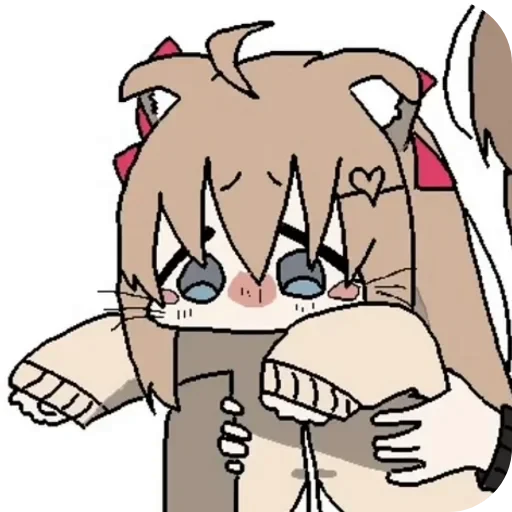 🫨 Стикер «bwaaa» для Telegram