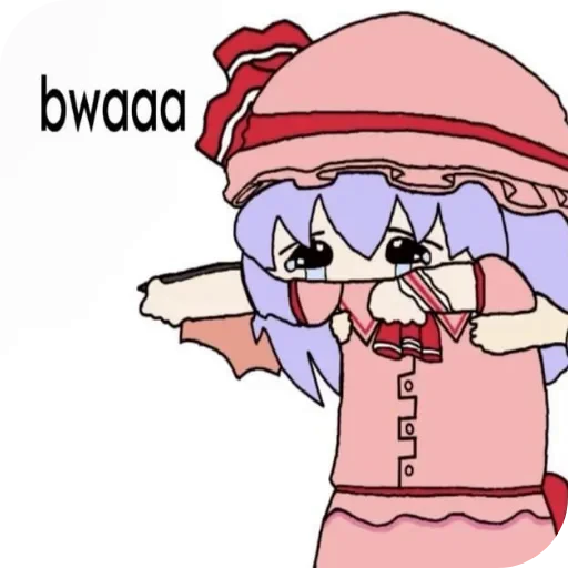 🎩 Стикер «bwaaa» для Telegram