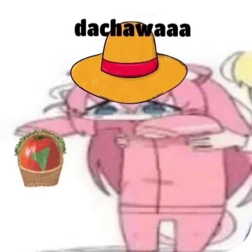 ❤ Стикер «bwaaa» для Telegram