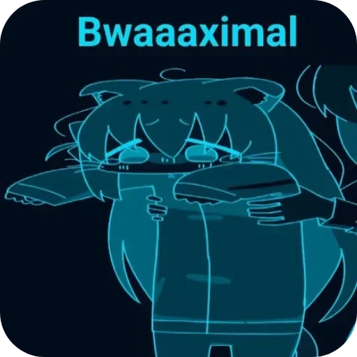 👾 Стикер «bwaaa» для Telegram
