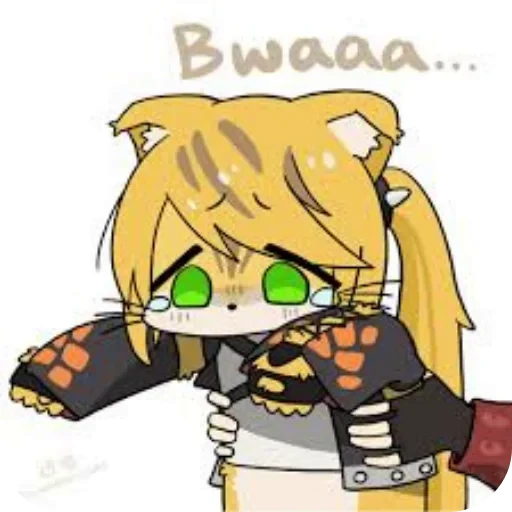 🙂 Стикер «bwaaa» для Telegram