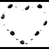 Стикер 9 bw