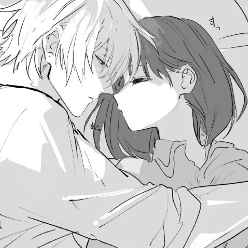 🩹 Стикер «b/w romance manga» для Telegram