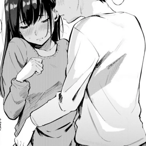 🩹 Стикер «b/w romance manga» для Telegram