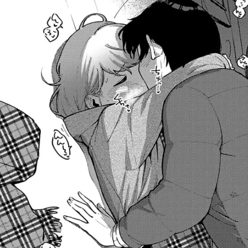 🩹 Стикер «b/w romance manga» для Telegram