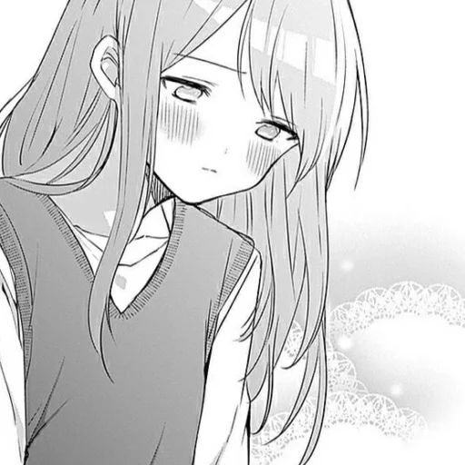🩹 Стикер «b/w romance manga» для Telegram