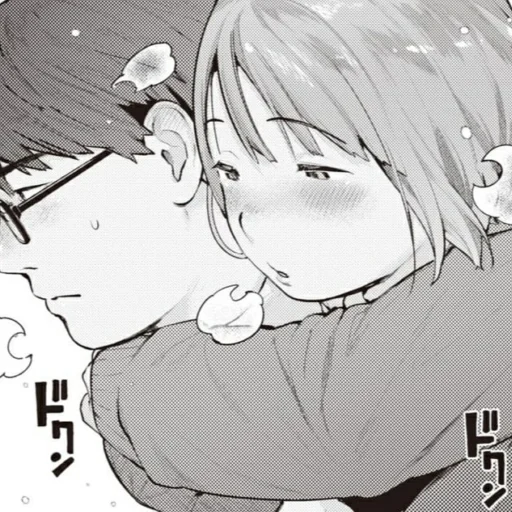 🩹 Стикер «b/w romance manga» для Telegram