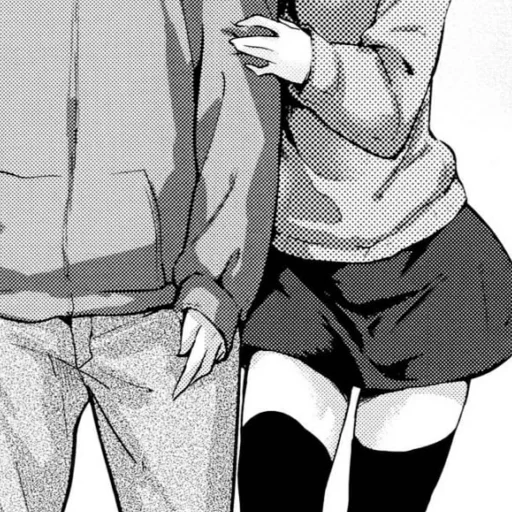 🩹 Стикер «b/w romance manga» для Telegram